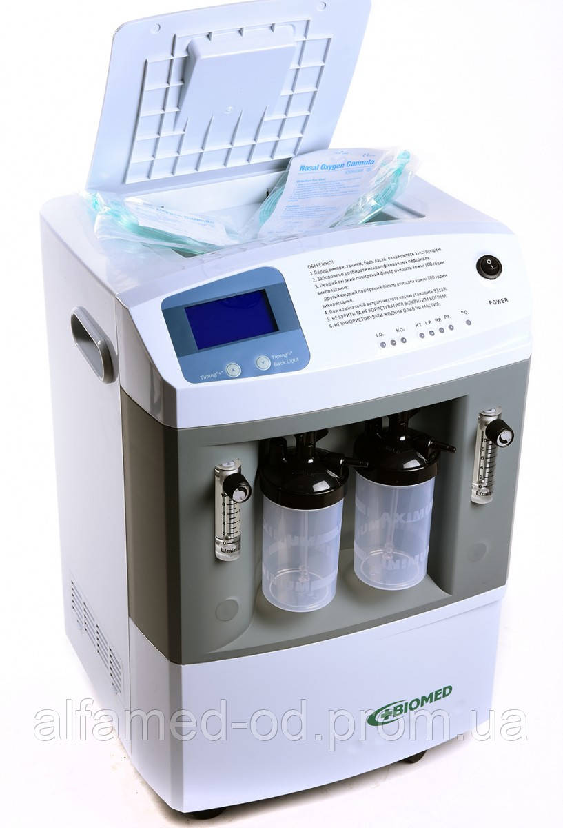 Медицинский кислородный концентратор 10 литров JAY-10 Двойной поток - фото 3 - id-p1668081891