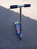 Самокат триколісний колеса 95 мм синій Transformers