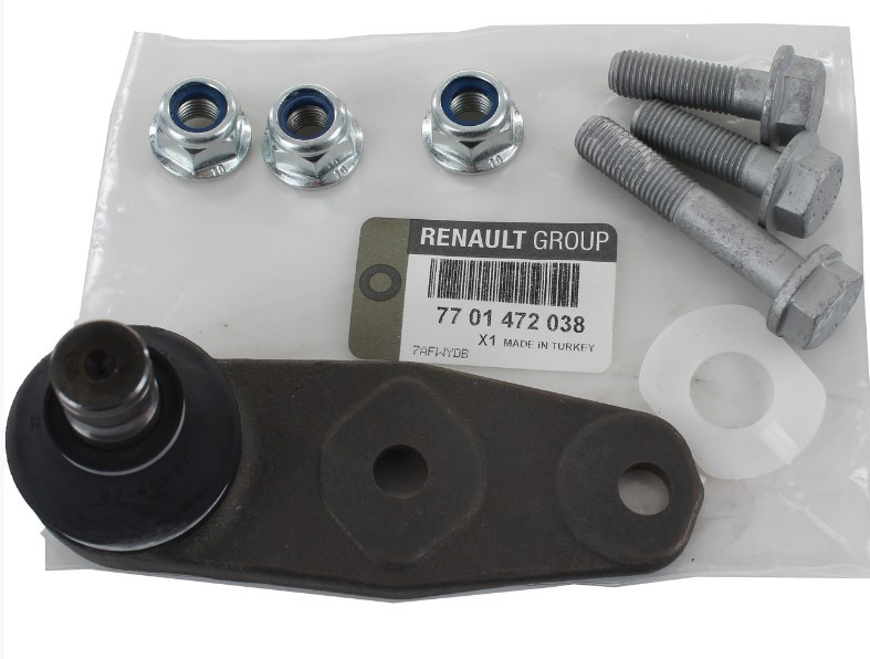 Кульова опора 10MM на RENAULT KANGOO I 97-05 ОРИГИНАЛ 7701472038