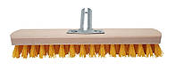 Щітка для чищення килимів (Основа Бук) з металевим кріпленням Жовтий 30см - Golwood
