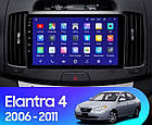 Штатна магнітола HYUNDAI ELANTRA (2007-2011) 2+16GB Android 11, фото 2