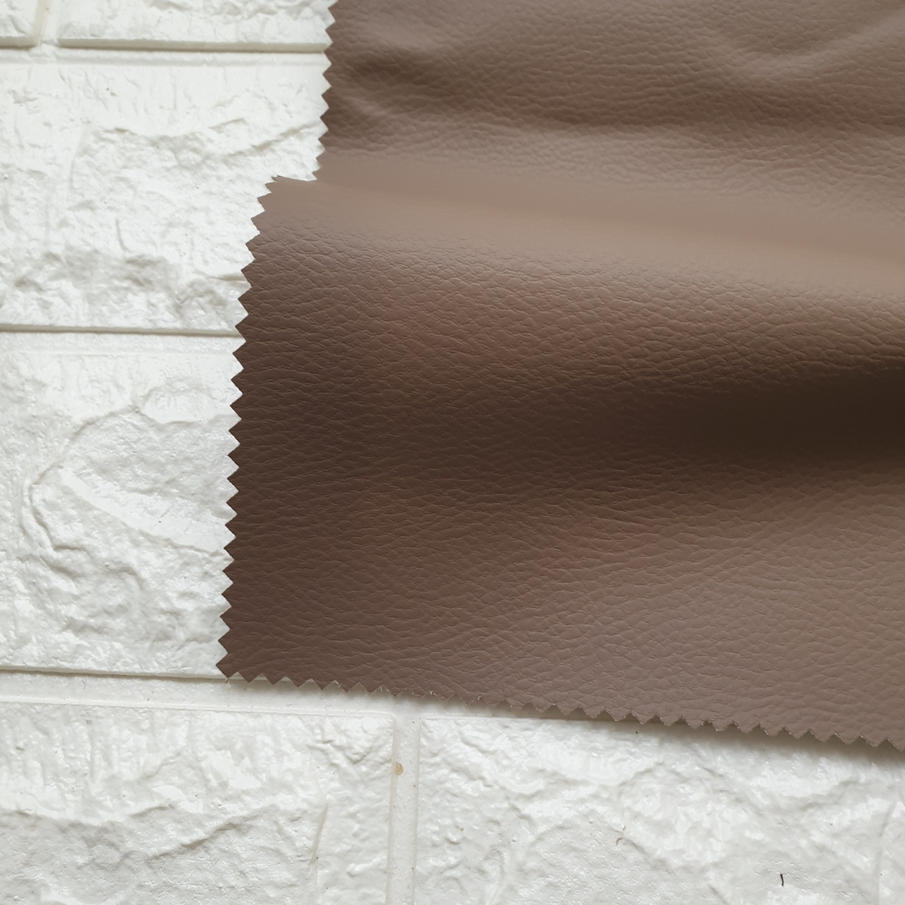 Дермантин для мебели Новелла (Novella) тёмно-бежевого цвета (ID ...