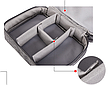 Органайзер для проводів двоярусний MAXI. Розмір 27x20x10 см. Синій, фото 8