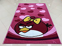 70*140 Ковер детский Angry Birds Disney C111A MIDDLE PINK