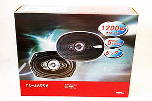 Колонки 6x9 овал 1200W Max 5 way Speaker TS-A6996