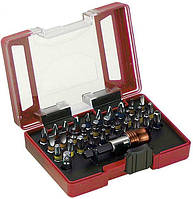 Набір біт 6гран і зірок 32од. (H3-6/T10-40+2 держ1/4) "KING STD" 32082 (пластм.кейс)