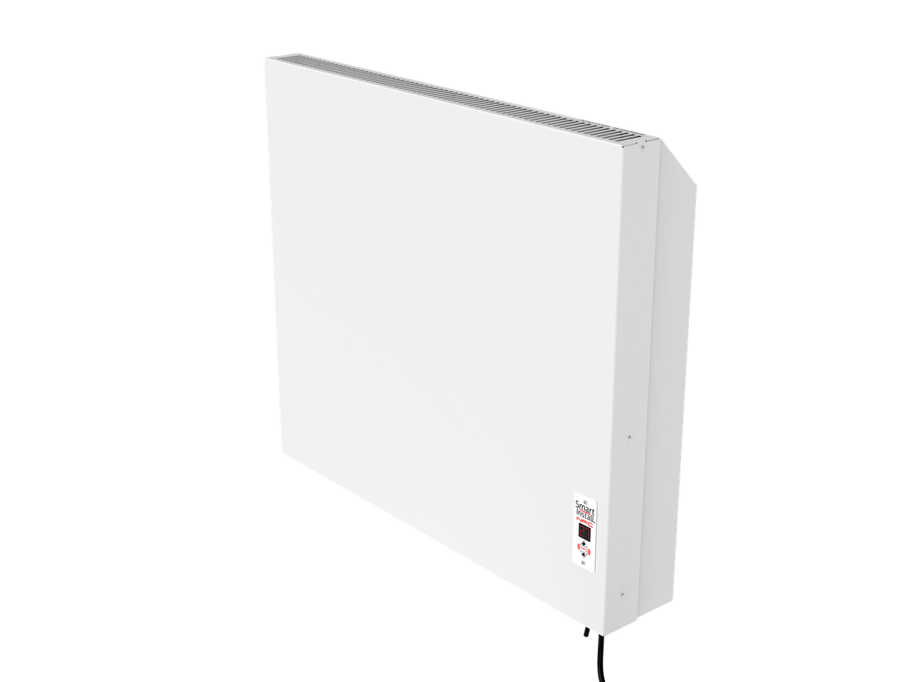 Обігрівач металевий конвекційний Smart Install Model RS 55 із терморегулятором Метал, Електронне, Білий