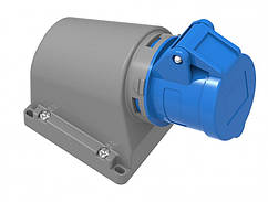 BC1-1403-2535 220V 3*16A Настінна розетка 90° (поліамід) IP44