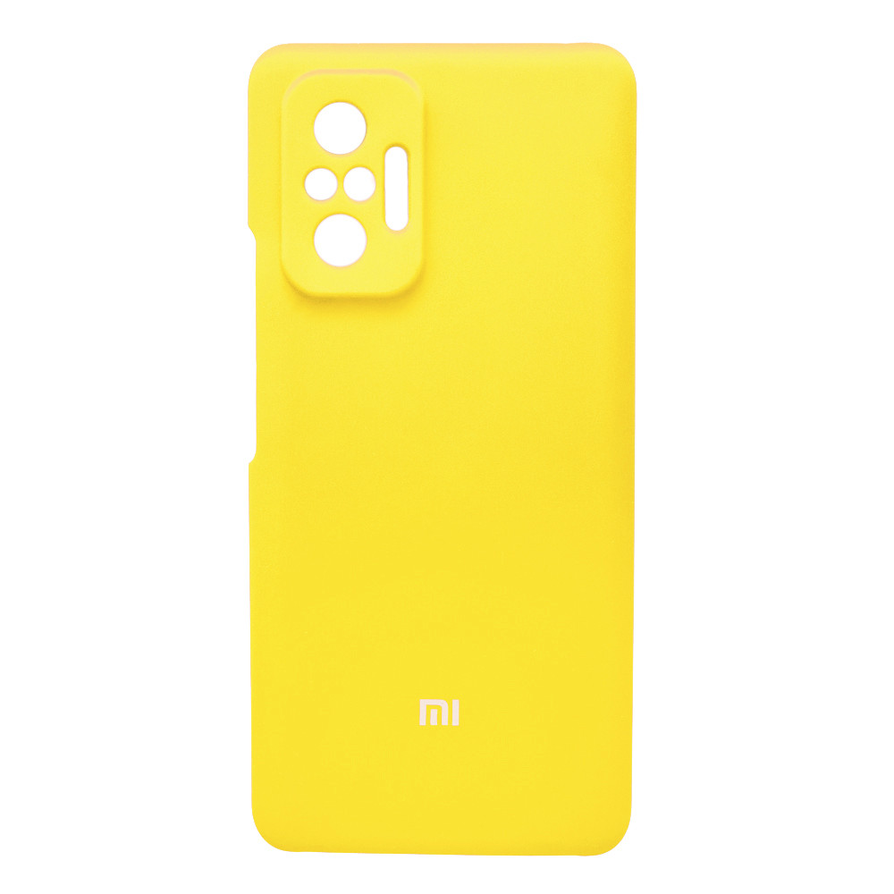 Чохол Silicone Case для Xiaomi Redmi Note 10 Pro Lemonade (закритий низ)