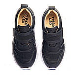 Дитячі шкільні шкіряні кросівки для хлопчика Туреччина Theo Leo 1290 розмір 28 — 35, фото 3