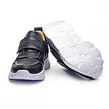 Дитячі шкільні шкіряні кросівки для хлопчика Туреччина Theo Leo 1290 розмір 28 — 35, фото 5