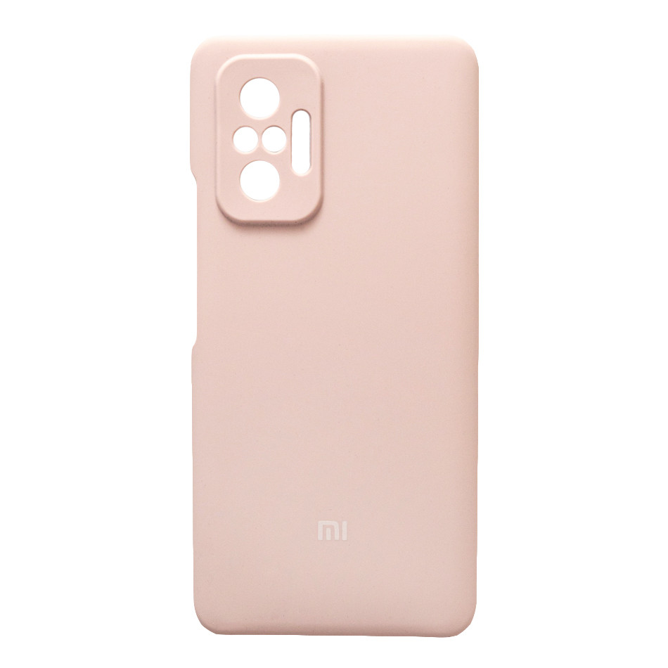 Чохол Silicone Case для Xiaomi Redmi Note 10 Pro Pink Sand (закритий низ)