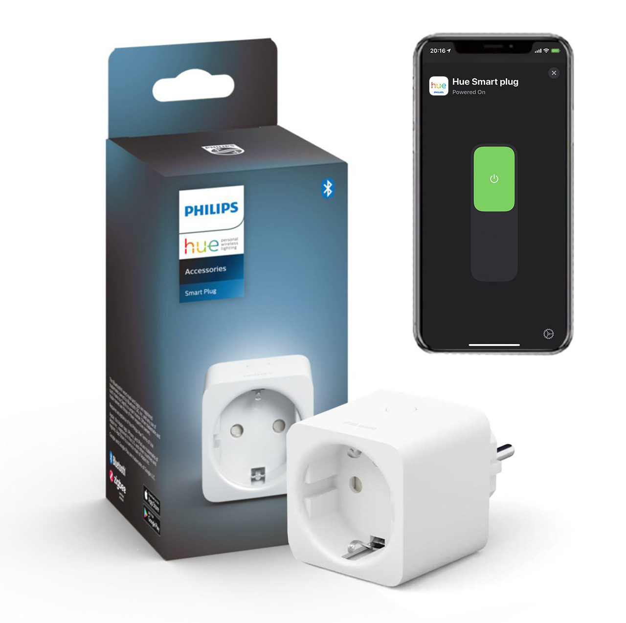 Умная Bluetooth розетка Philips Hue Smart Plug, Apple HomeKit, ZigBee
