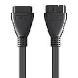 Подовжувач OBD2 Xtool 50 см (EasyDiag, ELM327, Autel). Перехідник., фото 4