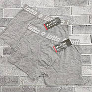 Боксери чоловічі LOTTO ростовка ( S/M/L/XL/XXL) сірі 30034130, фото 6
