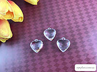 Акриловое стекло "Сердце" многогранное