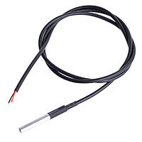 Датчик температури DS18B20 із кабелем 1м (2-line режим підтримується)