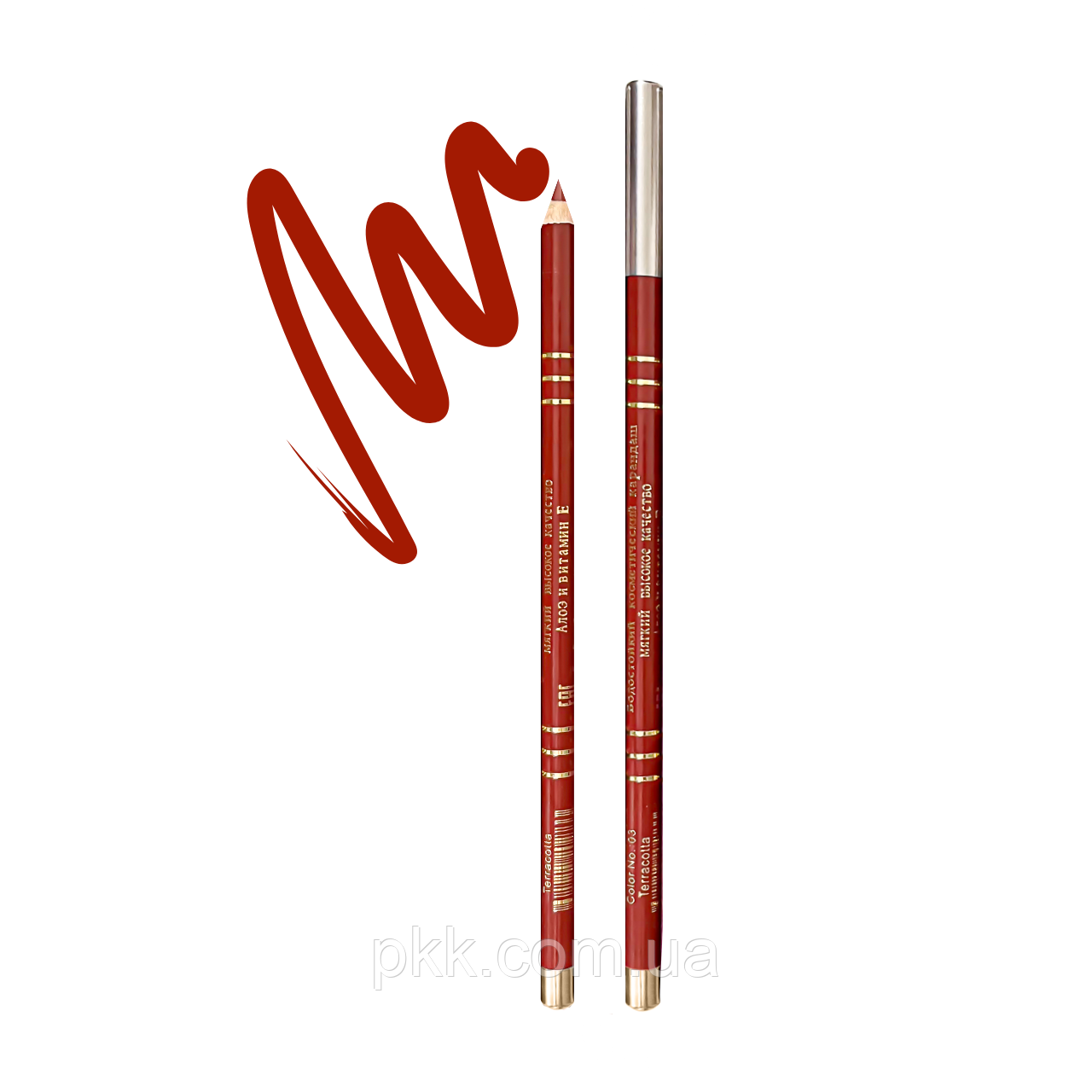 Олівець для губ Malva Cosmetics М 319 № 03 Terracotta