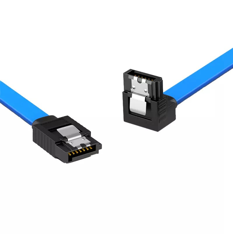 SATA шнур SSD - кабель для з’єднання жорсткого SSD/HD диска L90 синій