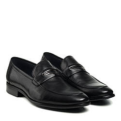 Туфлі чоловічий шкіряні класичні чорні Broooman 40 42