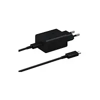 Мережевий зарядний пристрій для телефона Samsung 45W Compact Power Adapter Black EP-T4510XBEGRU