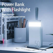 Універсальна батарея Remax Chinen RPP-61 50000mAh зовнішній акумулятор Power Bank, фото 3
