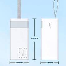 Універсальна батарея Remax Chinen RPP-61 50000mAh зовнішній акумулятор Power Bank, фото 4