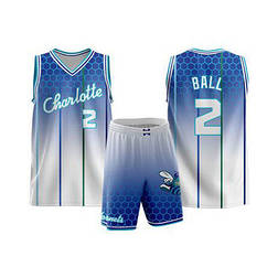 Форма баскетбольної комплекту Ламело Болл 2 Шарлот Горнетс Charlotte Hornets Ball