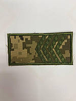 Нашивка TTX звание Старший сержант пиксель оливковый (00-00007964)
