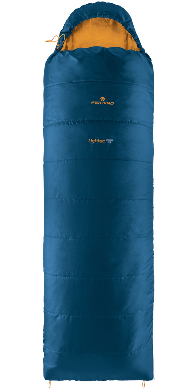 Спальний мішок Ferrino Lightec Shingle SQ/-2°C Blue/Yellow Right (86266IBBD)