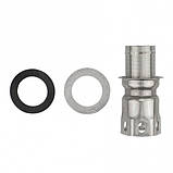 Змішувач для кухні з рефлекторним виливом WEZER EKO4D-01-BLACK, фото 2