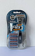 Набор для бритья мужской BiC Flex 3 Hybrid станок + 4 кассеты