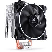 Башенный кулер для процессора AMD/Intel Vinga CL3004 с белой подсветкой, пк вентилятор для интел/амд