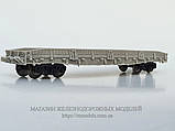 Зібрана модель 4х осної платформи III епохи, СЖД, масштаб 1:87, H0, фото 3