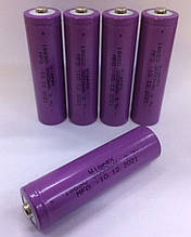 Акумулятор X-BALOG фіолетовий 18650 / 4,2v/3000mAm (400 шт/ Святий)
