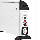 Конвекторний обігрівач Noveen Turbo Fan Timer CH-6000 2000W, потужність 2000 Вт, таймер 24 години, фото 7