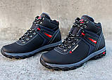 40, 41, 45 р. Черевики чоловічі зима з хутром (Кб-11ч-2), фото 6