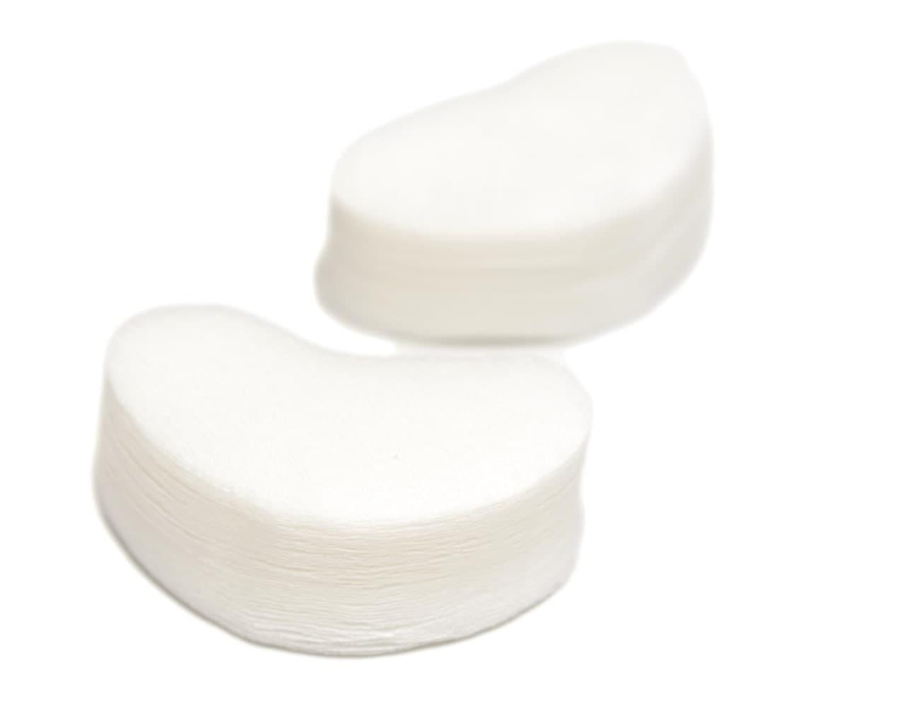 Серветки спонж-патчі для фарб вій, Doily, спанлейс, форма дольки, 100 шт/уп, фото 1