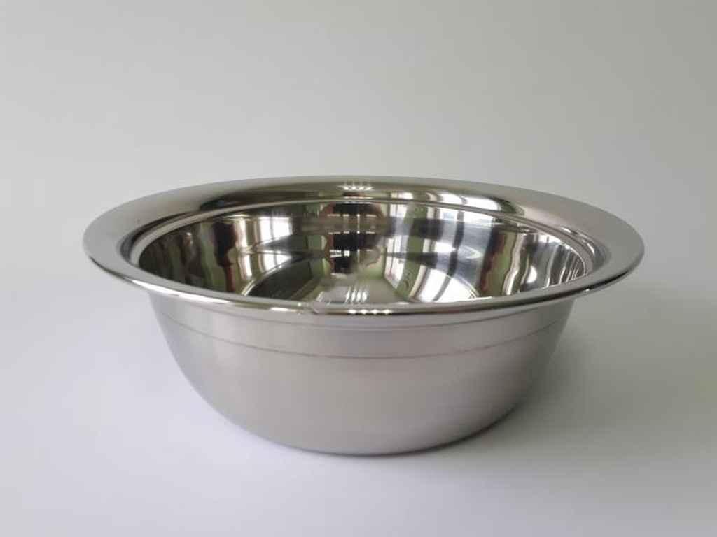 Миска нержавіюча сталь глибока 30см 3,6л в/с глянцева VT6-18955 ТМ ...