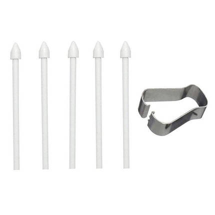 Наконечник SK для стилуса Samsung Tab S8 X700 X706 S8 Plus X806 S8 Ultra X0900 X906 (5шт) White, фото 1