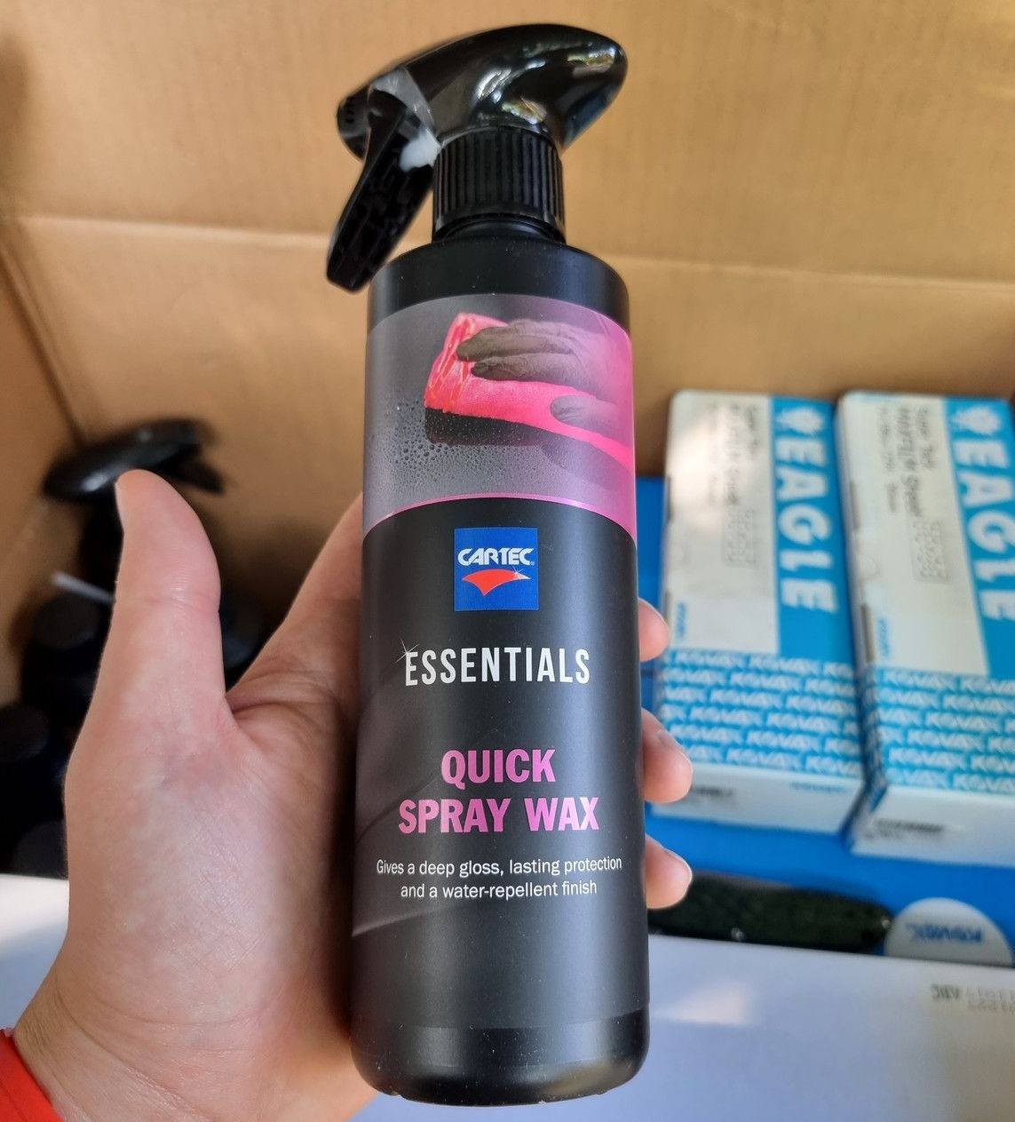 Cartec Quick Spray Wax 500 мл розпорошується детейлінг віск, фото 1