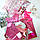 Фотозона з повітряних куль "Happy birthday" для дівчинки, єдиноріг, фото 2