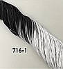 Чорно-сірі косички плетіння кольорові коси Брейди кольорові косички коси вплетення, фото 6