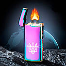 Електроімпульсна запальничка USB "Ukraine logo" у подарунковій упаковці LG-572U3, фото 6