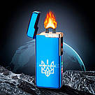 Електроімпульсна запальничка USB "Ukraine logo" у подарунковій упаковці LG-572U3, фото 5