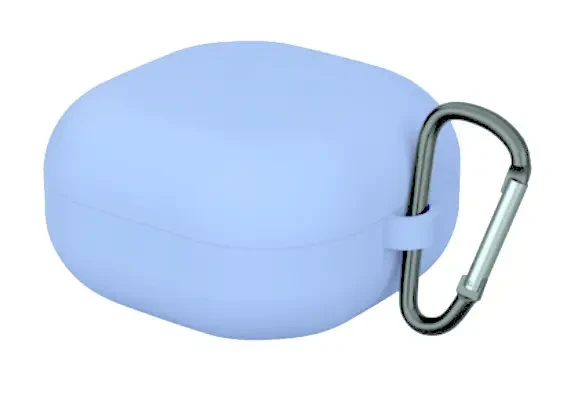 Чохол-накладка CDK Silicone Candy Friendly карабін для Samsung Galaxy Buds 2 (R177) (011386) (lilac)