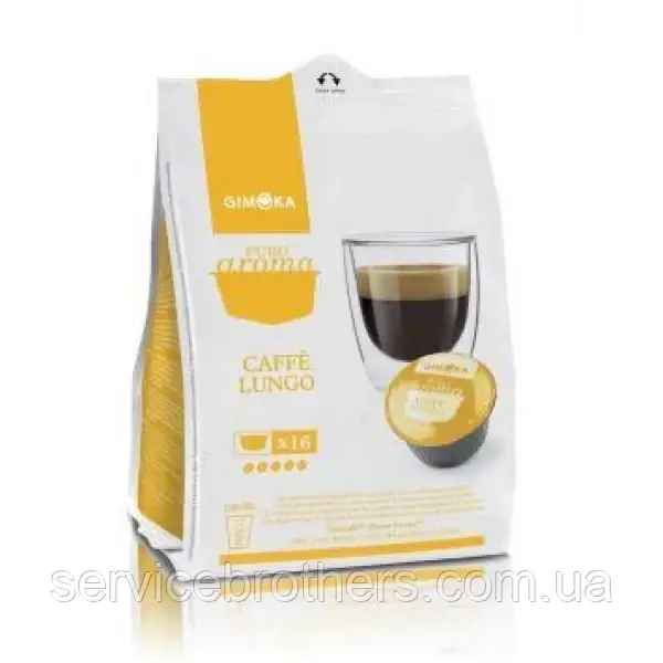 Капсулы Dolce Gusto Gimoka Caffe Lungo, 16 капсул