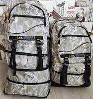 Туристический рюкзак трансформер Пиксель объёмом 40- 65 л армейская спец сумка тактическая военная походная