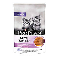 Purina Pro Plan Junior Nutrisavour Mousse Turkey (Про План Юніор Індичка) вологий корм для кошенят 12 шт. х 85 г