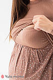 Сукня для вагітних та годування PAULA DR-32.011 капучино, розмір 44, фото 5